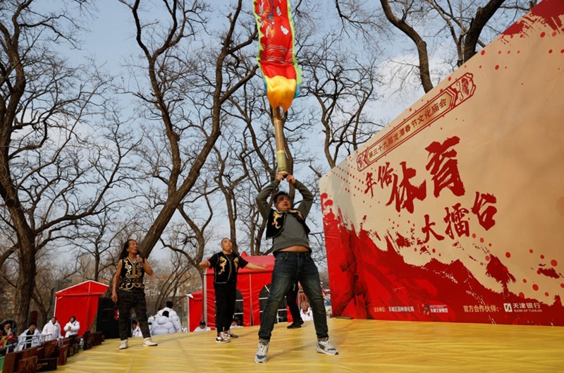 擂台观战 对弈下棋 龙潭庙会体育味道浓竞技宝JJB下载(图2)