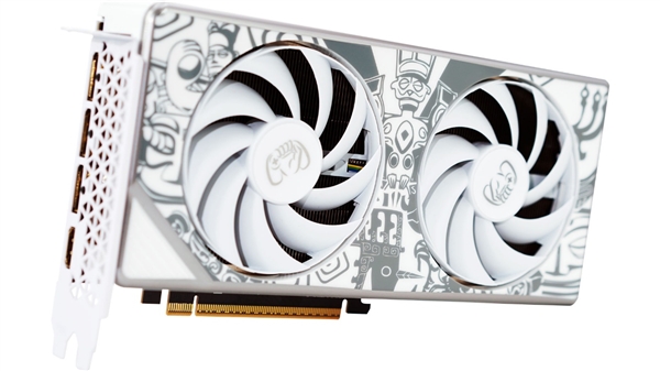 打破常规 纯白涂鸦新时尚竞技宝JJB注册电竞叛客RTX 5070 X2W评测(图8)